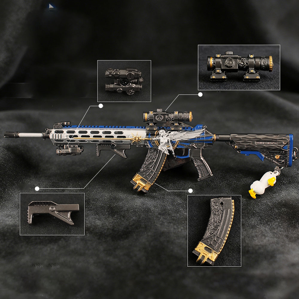 Gaming Accessories Kids - 22cm 탈착식 장난감 총 열쇠고리 금속