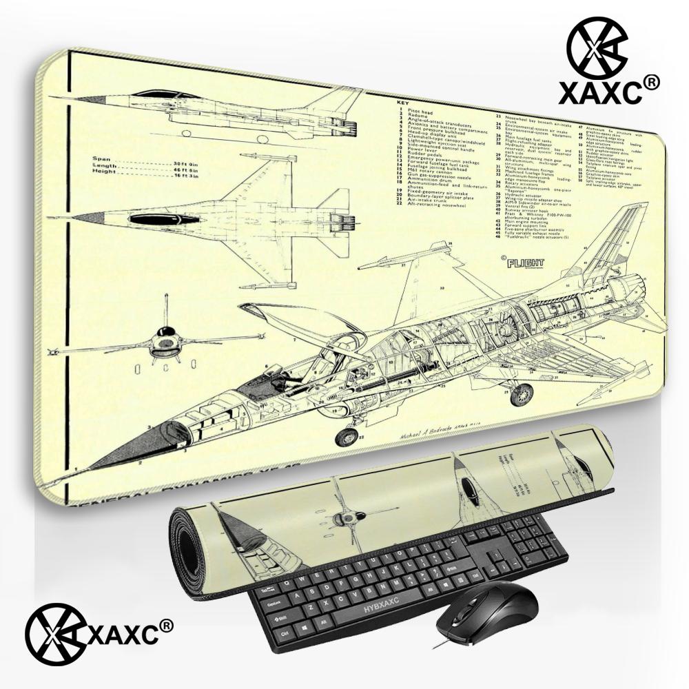 비행기 그림 흑백 게임용 마우스 패드 HD 인쇄 사무용 - Gaming Accessories Drawing 리뷰 및 가격