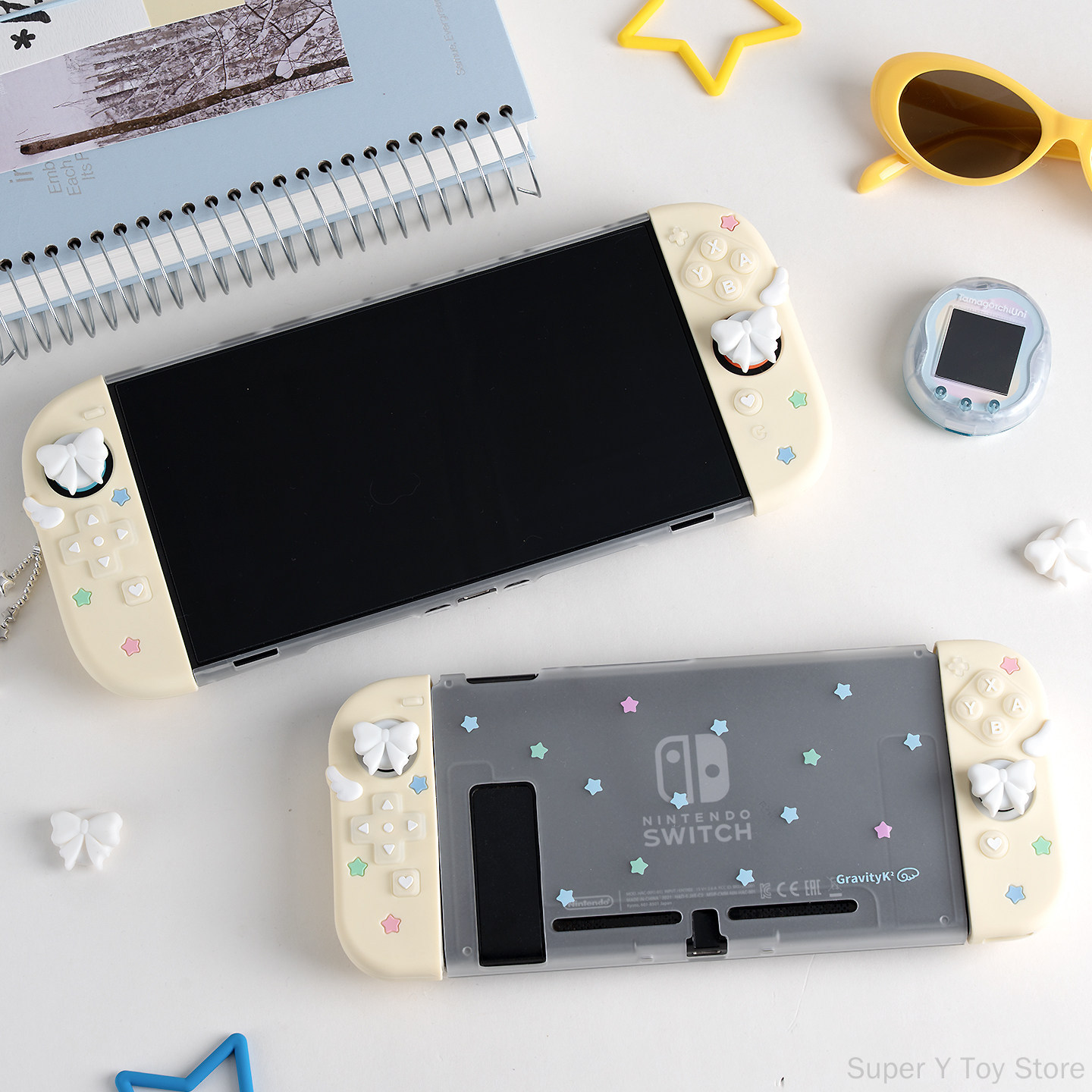 새로운 핫 오리지널 보호 케이스 스위치 2 OLED N - Gaming Accessories Kids 리뷰 및 가격