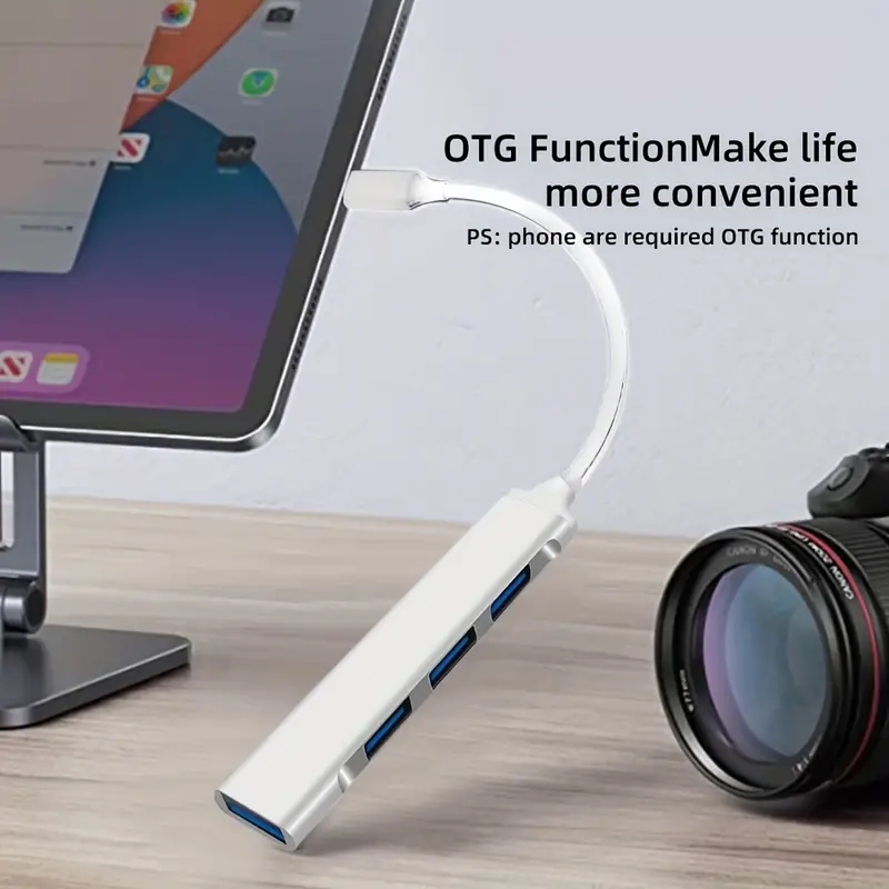 4포트 멀티 스플리터 타입 C 허브 USB 어댑터 OT - Gaming Accessories Girly 리뷰 및 가격