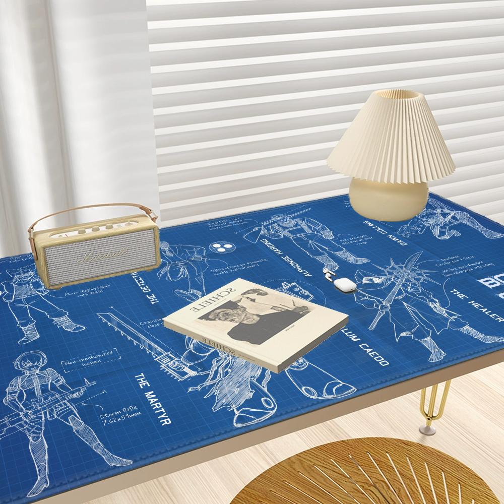 블랙 대형 마우스 패드 엔지니어 기계식 드로잉 마우스패 - Gaming Accessories Drawing 리뷰 및 가격