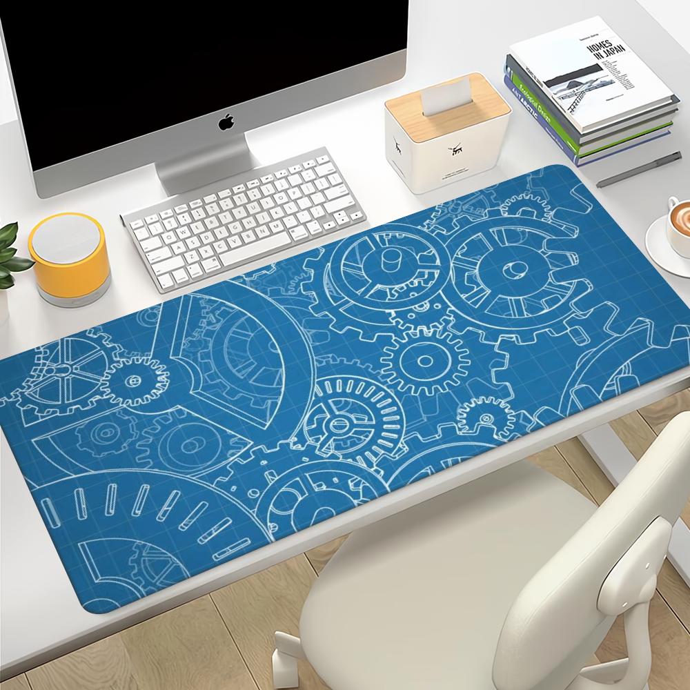 천연 고무 카펫 미끄럼 방지 테이블 매트, 기계식 그림 - Gaming Accessories Drawing 리뷰 및 가격