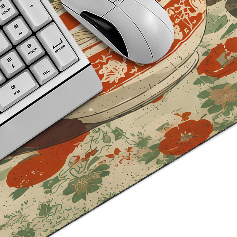 마우스 패드 일본식 검은 고양이 향연 게임 프린트온디맨 - Gaming Accessories On Sale 리뷰 및 가격