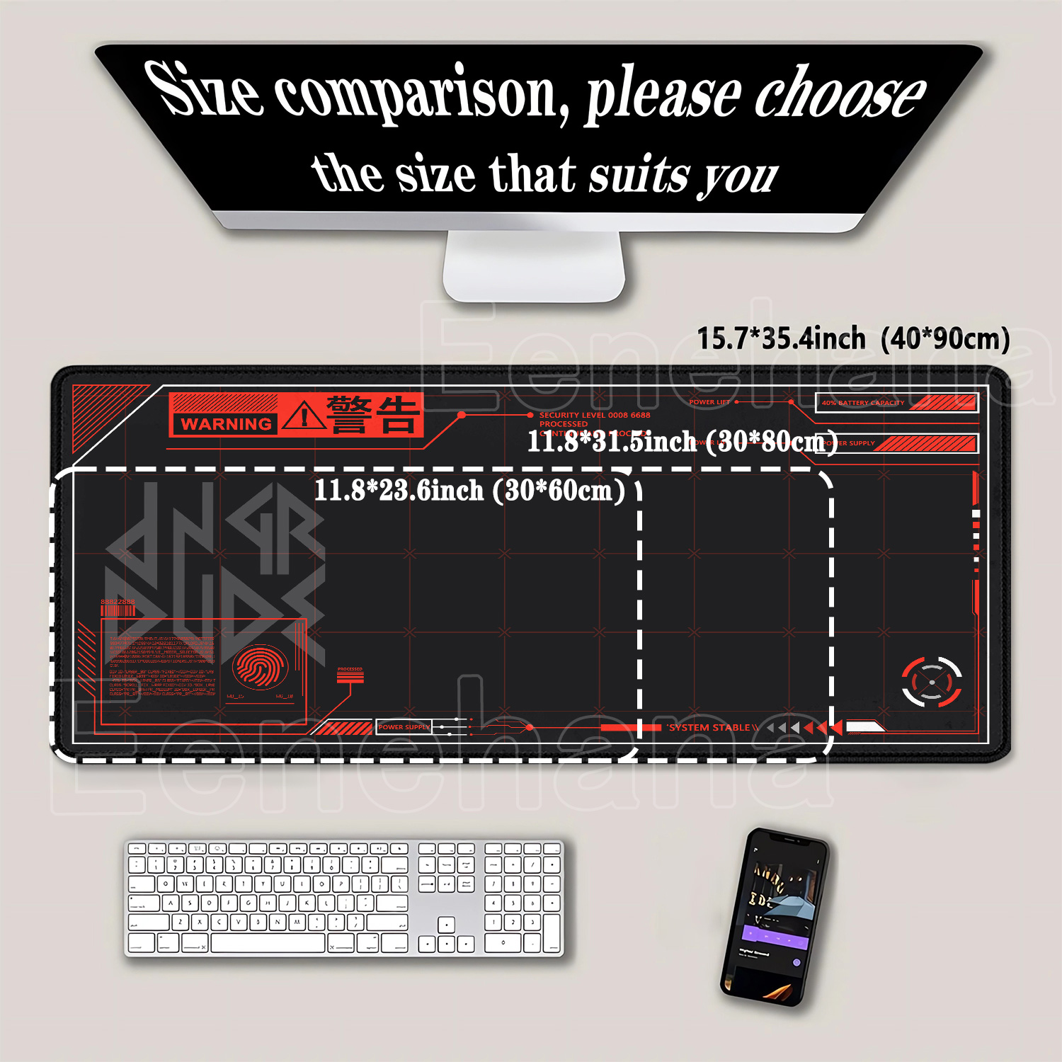 대형 마우스 패드 HD 인쇄 확장형 HD 게임 기계식  - Gaming Accessories Drawing 리뷰 및 가격