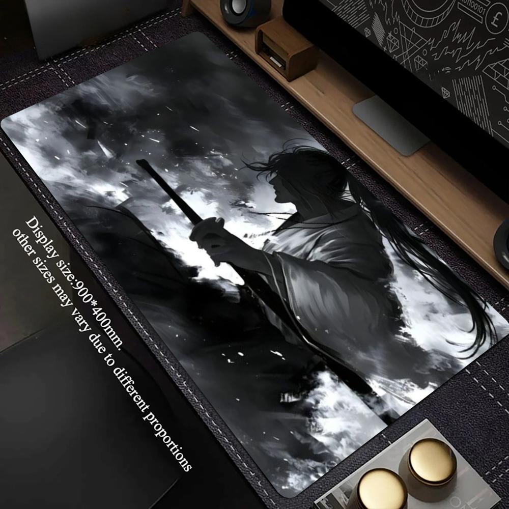 잉크 워시 사무라이 드로잉 소드 게이밍 마우스 패드 미 - Gaming Accessories Drawing 리뷰 및 가격