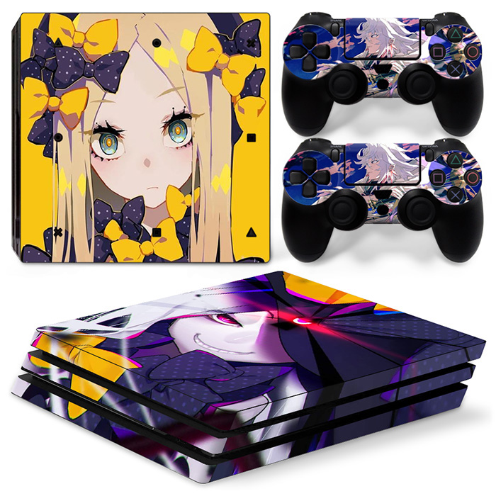 귀여운 소녀 스타일 보호 스티커, PS4 프로 콘솔,  - Gaming Accessories Drawing 리뷰 및 가격