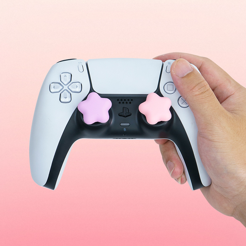 스타 모양 실리콘 엄지 그립, 스위치 2 조이콘 호환  - Gaming Accessories Girly 리뷰 및 가격