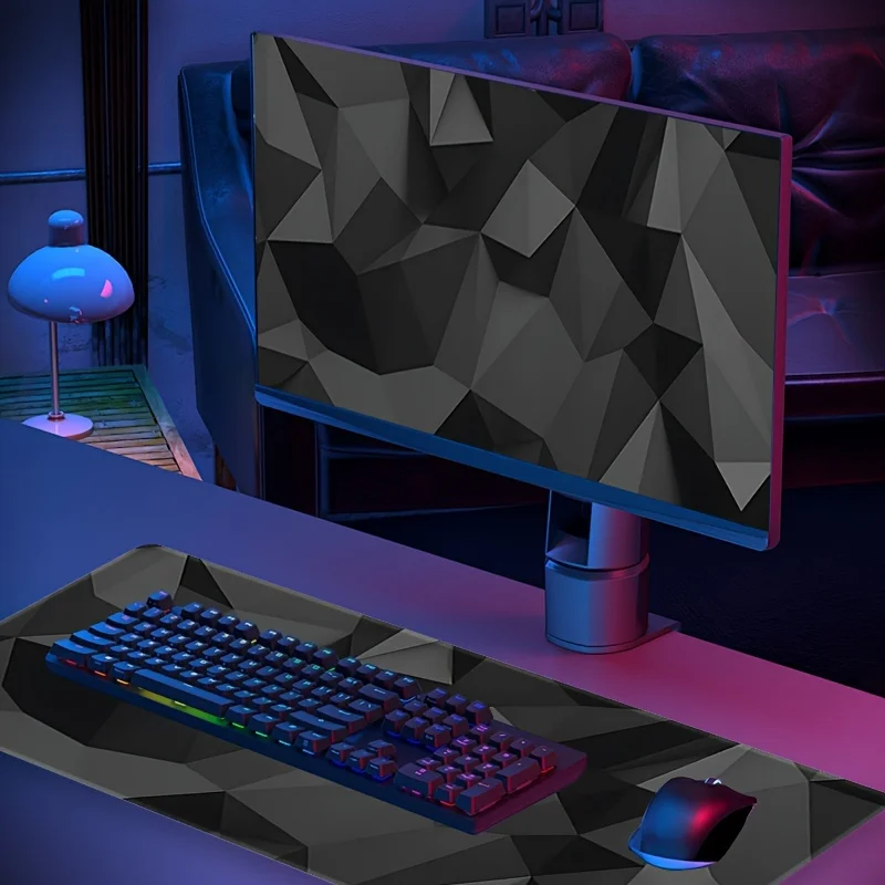 기하학적 대형 마우스 패드 900x400x3MM 데스크 - Gaming Accessories Drawing 리뷰 및 가격
