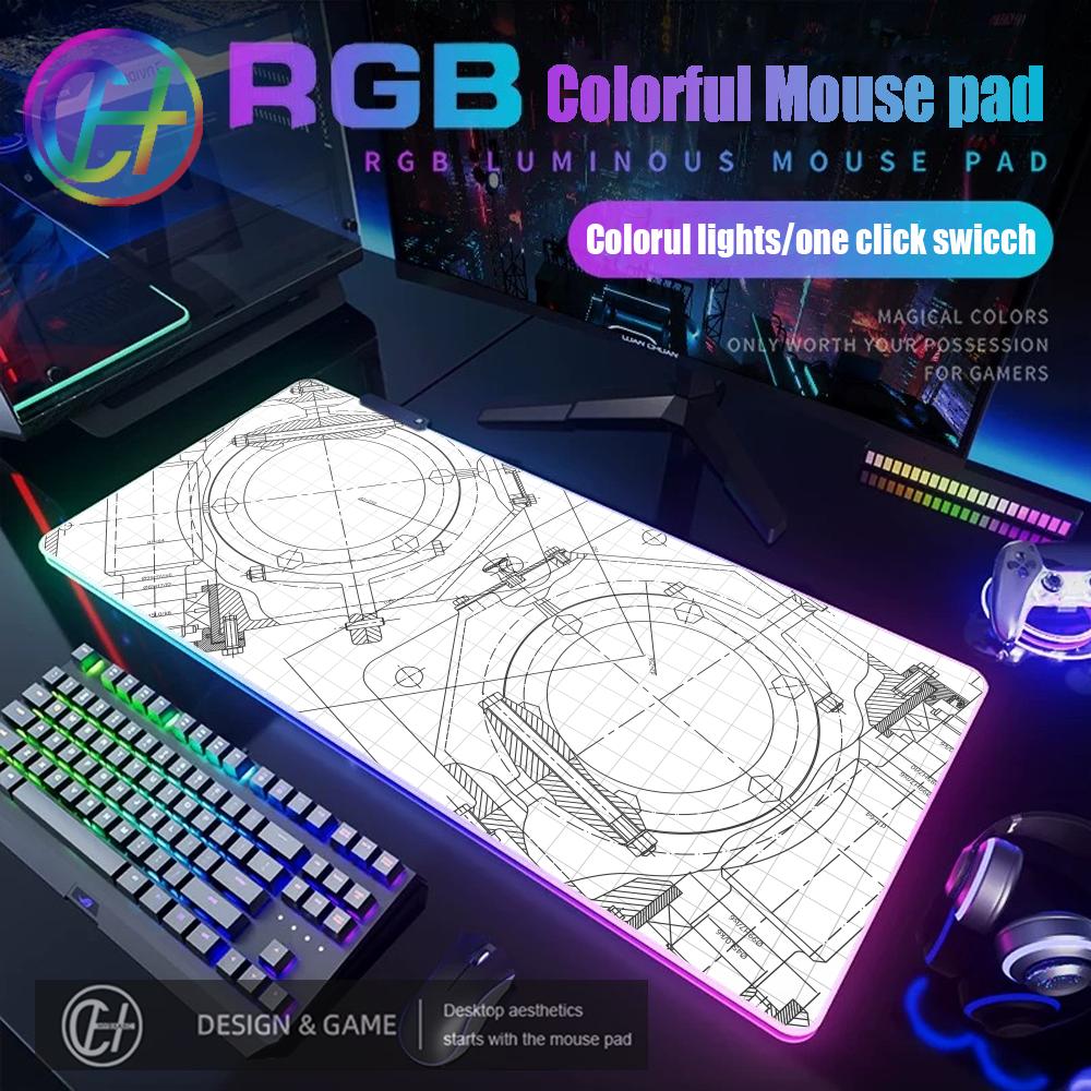 기계식 드로잉 RGB 마우스 패드 게이밍 마우스패드 L - Gaming Accessories Drawing 리뷰 및 가격