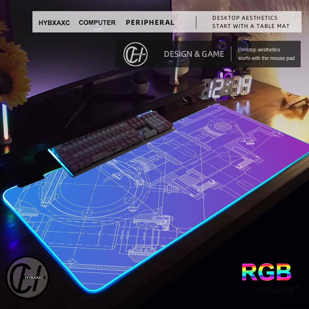 기계식 드로잉 RGB 마우스 패드 게이밍 마우스패드 L - Gaming Accessories Drawing 리뷰 및 가격