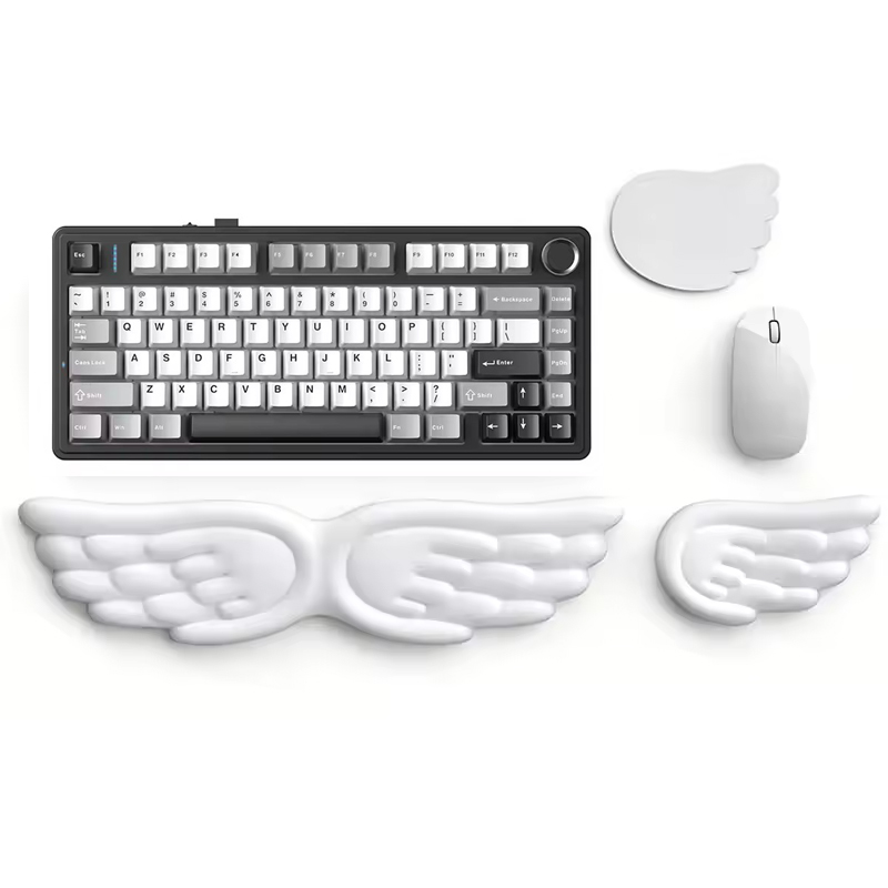 기계식 키보드 마우스 손목 받침대 엔젤 윙 메모리폼 마 - Gaming Accessories Girly 리뷰 및 가격